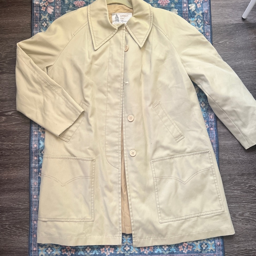 London Fog Classic Tan Trench Coat